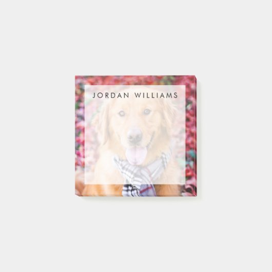 スカーフのゴールデン·レトリバー ポストイット (正面)