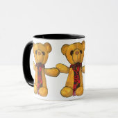 スカーフのテディのマグ2 マグカップ (正面左)