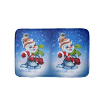 スカーフの雪だるま