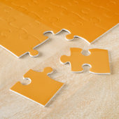 スカーフを付けた子犬 ジグソーパズル (側面)