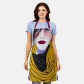 スカーフエプロン エプロン (着用した状態)