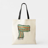 スカーフスケッチファッショントートバッグ トートバッグ (裏面)