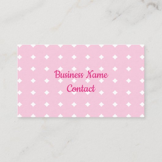 スカーフピンクのペットを着たかわいい白い子犬 名刺 (裏面)