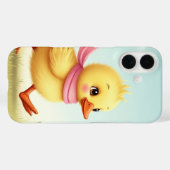 スカーフ付きカワイアヒルiPhone / iPadケース Case-Mate iPhoneケース (裏面 (横))