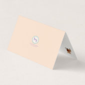 スカーフ付き冬のキツネ (裏面)