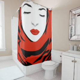 スカーフ シャワーカーテン