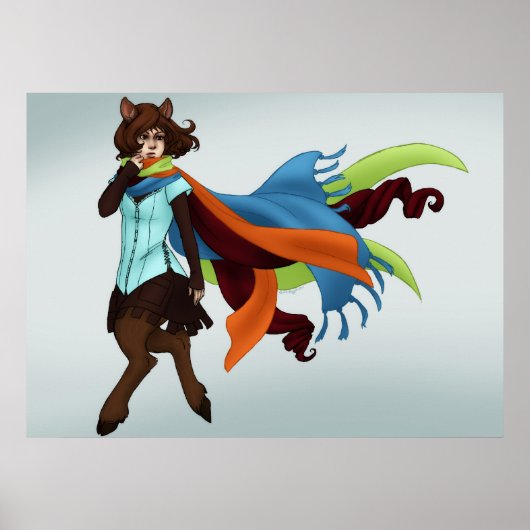 スカーフ ポスター (正面)