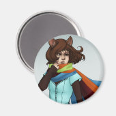 スカーフ マグネット (正面/裏面)