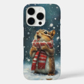 スカーフiPhone / iPadケースとカロリングChipmunk Case-Mate iPhoneケース (裏面)