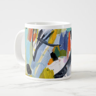 スカーボロフェア-抽象芸術 ジャンボコーヒーマグカップ