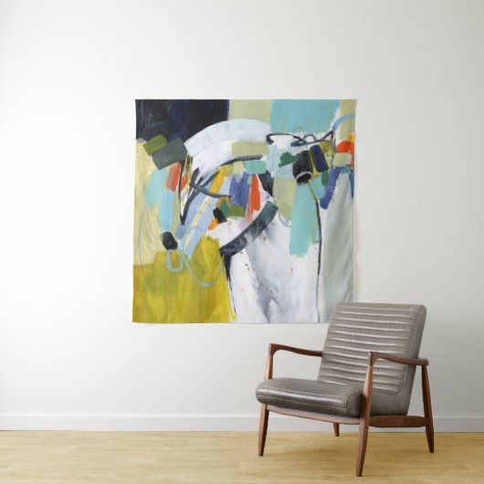 スカーボロフェア-抽象芸術 タペストリー (インサイチュ)