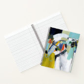 スカーボロフェア – 抽象芸術 ノートブック (内部)