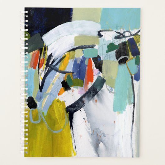 スカーボロフェア – 抽象芸術 プランナー手帳 (正面)