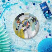 スカーボロフェア-抽象芸術 ペーパープレート (パーティー)