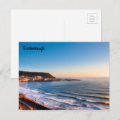 スカーボロー海岸線 ポストカード (正面/裏面)