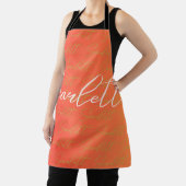 スカーレットの繰り返し名のパターン エプロン (インサイチュ)