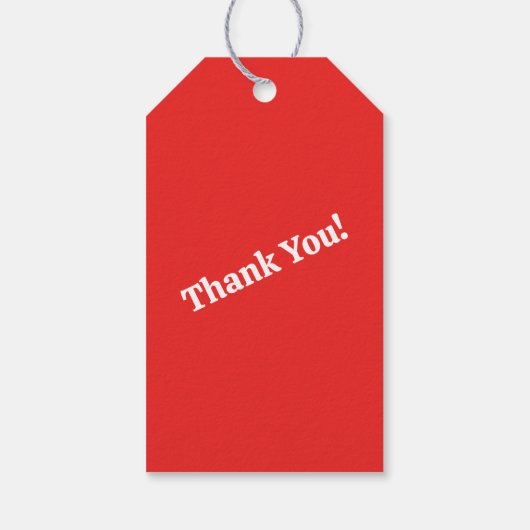 スカーレットイビスバードハッピーバースデー ギフトタグ (裏面)