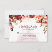 スカーレットエレガンスフローラプリンセスキンセアニラ 出欠カード (正面)