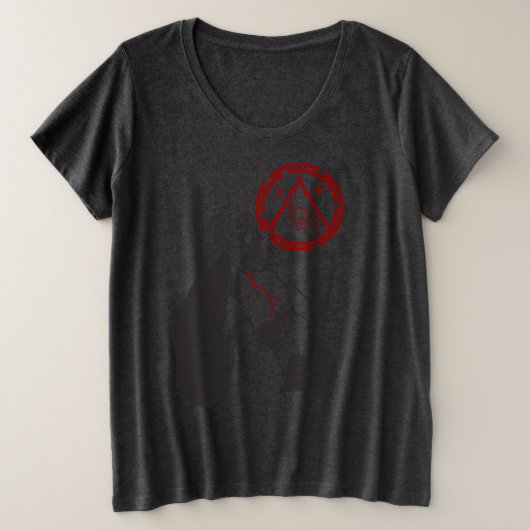 スカーレットガード(Remembrance Edition) プラスサイズTシャツ (デザイン正面)