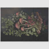 スカーレットクラスターのデコパージュペーパー 薄葉紙 (正面)