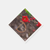 スカーレットト結婚ップ スタンダードカクテルナプキン (角)