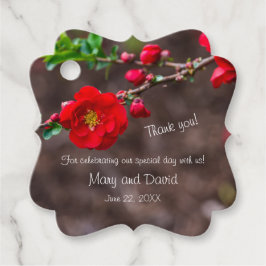 スカーレットト結婚ップ フェイバータグ