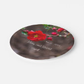 スカーレットト結婚ップ ペーパープレート (アングル)