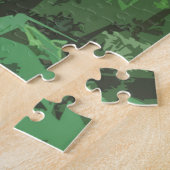 スカーレットマコースタリカデザインジグソーパズル ジグソーパズル (側面)