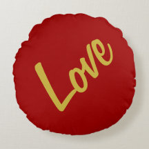 スカーレットレッドゴールドカラーズラブウェディングカリグラフィー