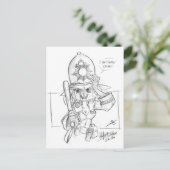 スカーレット_警察 ポストカード (スタンド正面)