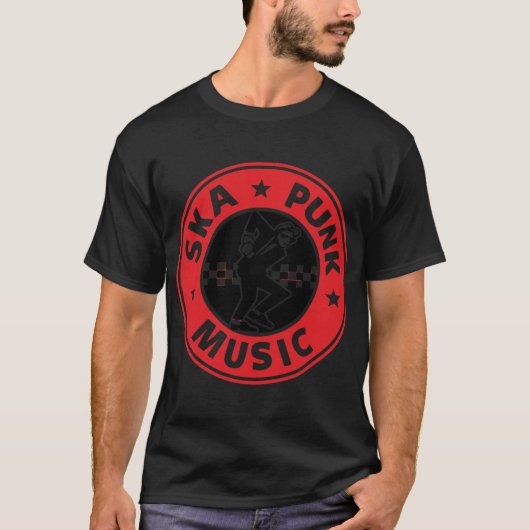 スカ・パンク・ミュージック フレンズ ボーイ Tシャツ (正面)