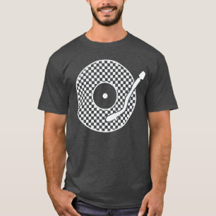 スカ・ヴィニール・レコード・ジャズ・ミュージック・おもしろい友達 Tシャツ