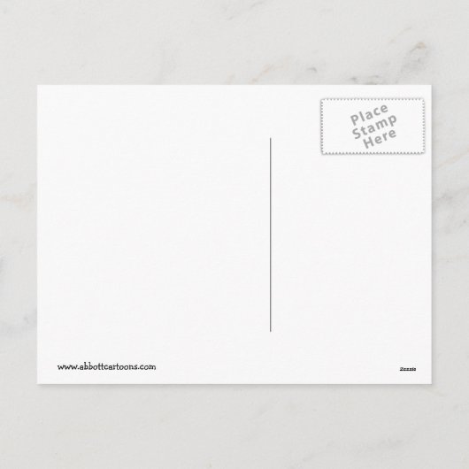 スガおもしろいルプラム妖精ユーモアホリディハガキ シーズンポストカード (裏面)