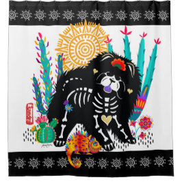 スガルスカルニルヴァナショウドッグ シャワーカーテン