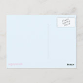 スガルパレードパンダちゃんアクアハガキ ポストカード (裏面)