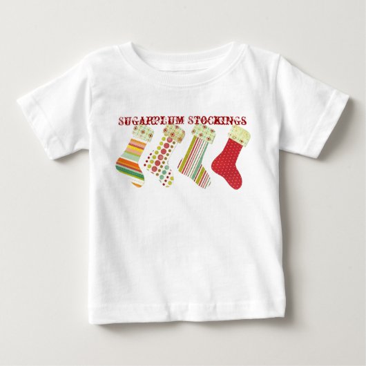 スガルプラムストッキング ベビーTシャツ (正面)