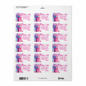 スガルプラム凍結差出人住所ラベル ラベル (フルシート)