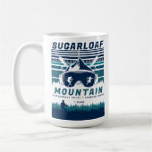 スガローフマウンテンメインヴィンテージスキーお土産 コーヒーマグカップ (左)