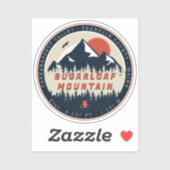 スガローフメインマウンテンレトロヴィンテージ60sスキー シール (シート)