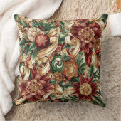 スガープラムの輝くクリスマス クッション (ブランケット)