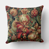 スガープラムの輝くクリスマス クッション (裏面)