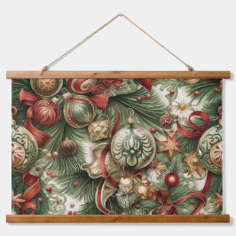 スガープラムの輝くクリスマス 吊り下げ型タペストリー