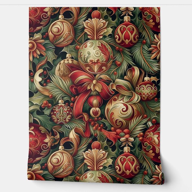 スガープラムの輝くクリスマス 壁紙 (ほどく)