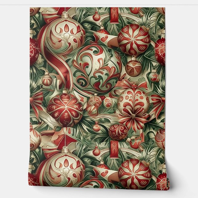 スガープラムの輝くクリスマス 壁紙 (ほどく)