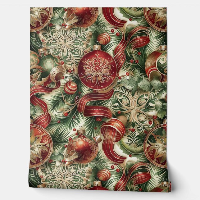 スガープラムの輝くクリスマス 壁紙 (ほどく)