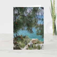 スキアトス港の港。ブランク.