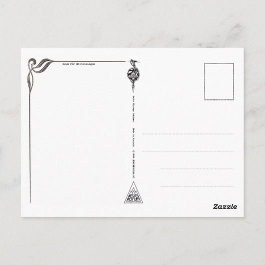 スキアファハルトスラウフラムサウ – シュラデミング ポストカード (裏面)