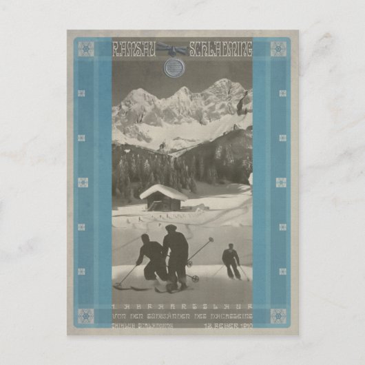 スキアファハルトスラウフラムサウ – シュラデミング ポストカード (正面)