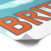 スキア運ズ・スノースキー – ウィスラー、BCカナダ ポスター (角)