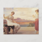 スキインヤーンの巻き取りファインアート ポストカード (正面)